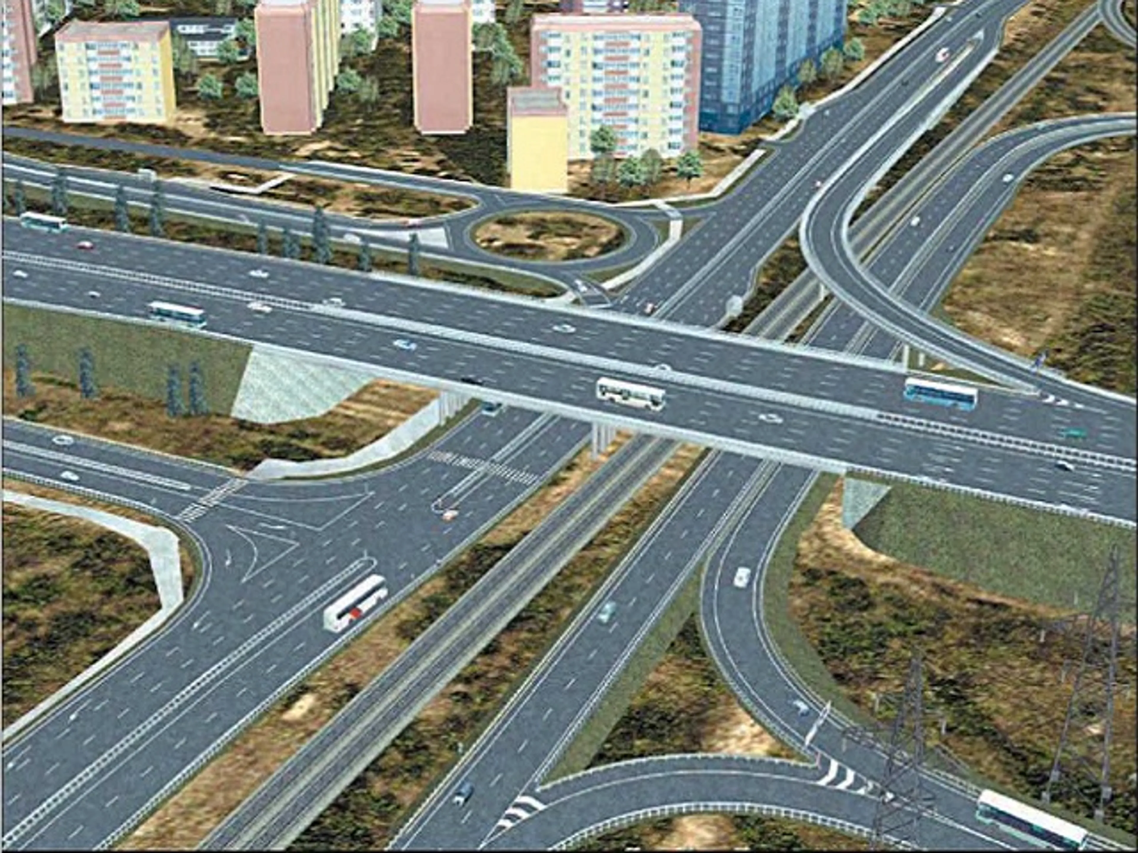 Капитал - Аким Алматы посетил строящиеся развязки