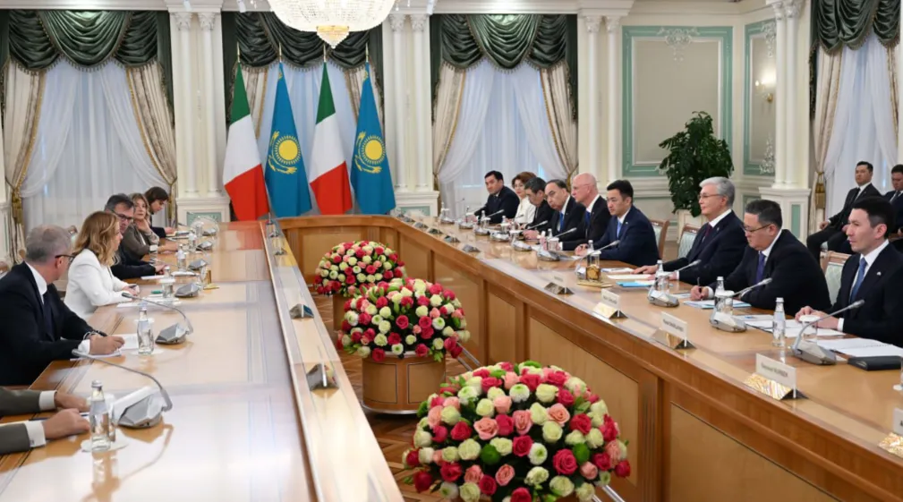 Джорджа Мелони назвала президента Казахстана одним из наиболее прагматичных лидеров