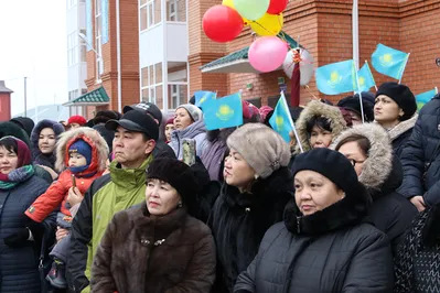 В Кызылорде состоялось торжественное вручение ключей от новых квартир