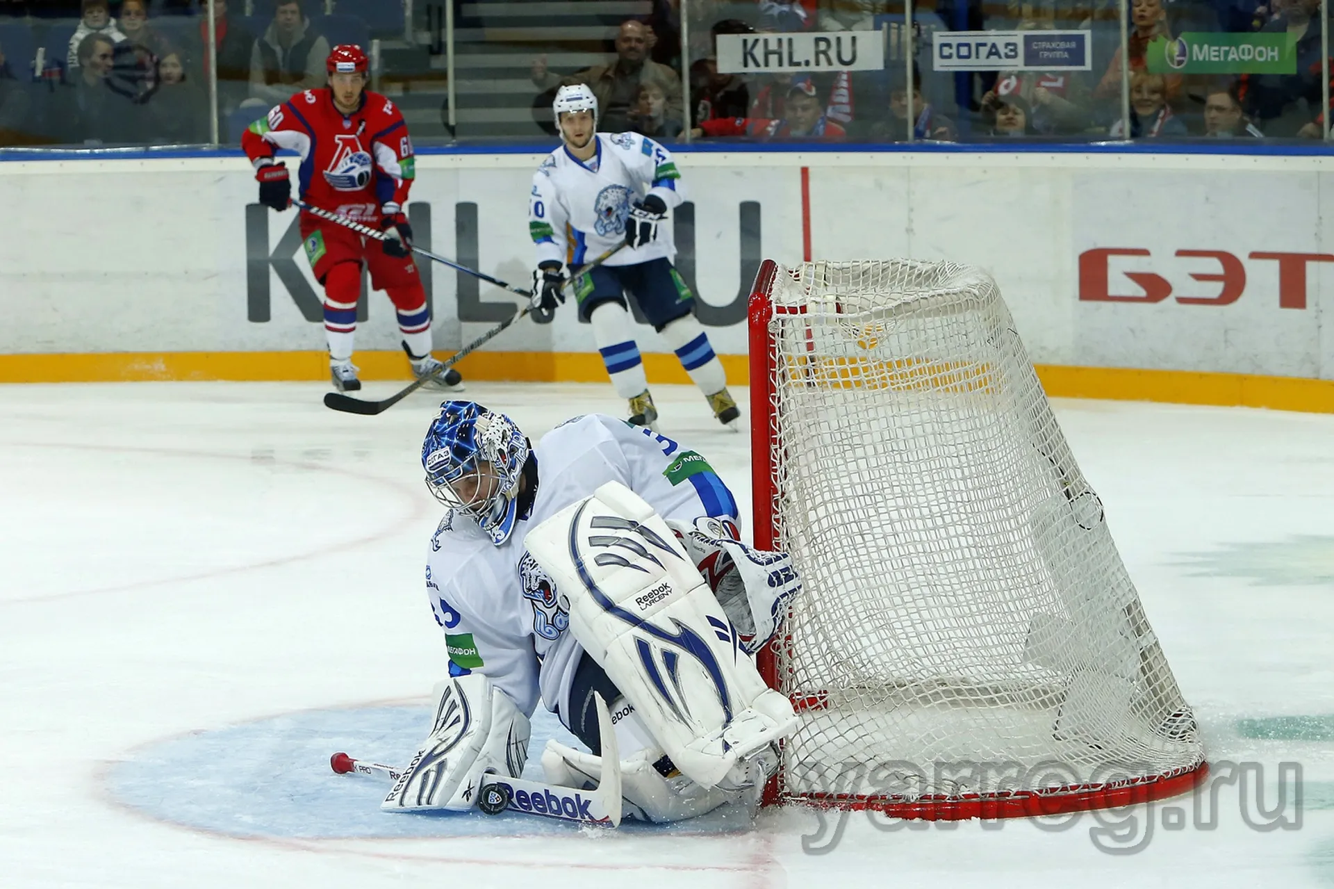 Капитал - «Барыс» проиграл «Локомотиву» в чемпионате КХЛ