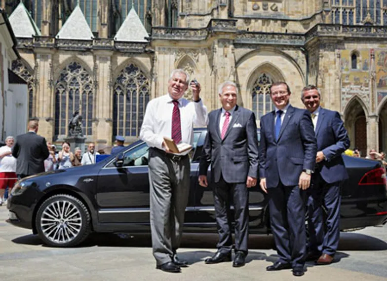 Капитал - Президент Чехии обзавелся новым лимузином