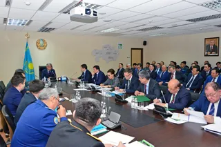 Капитал - Имангали Тасмагамбетов провел выездное совещание