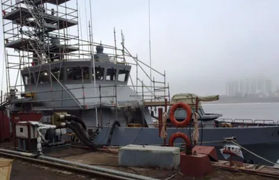 На новом корабле «Алатау» завершен монтаж основного оборудования