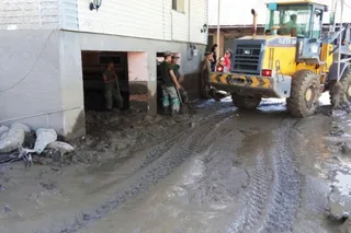 Капитал - В Алматы затопило микрорайон