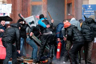 Капитал - В Харькове начались столкновения