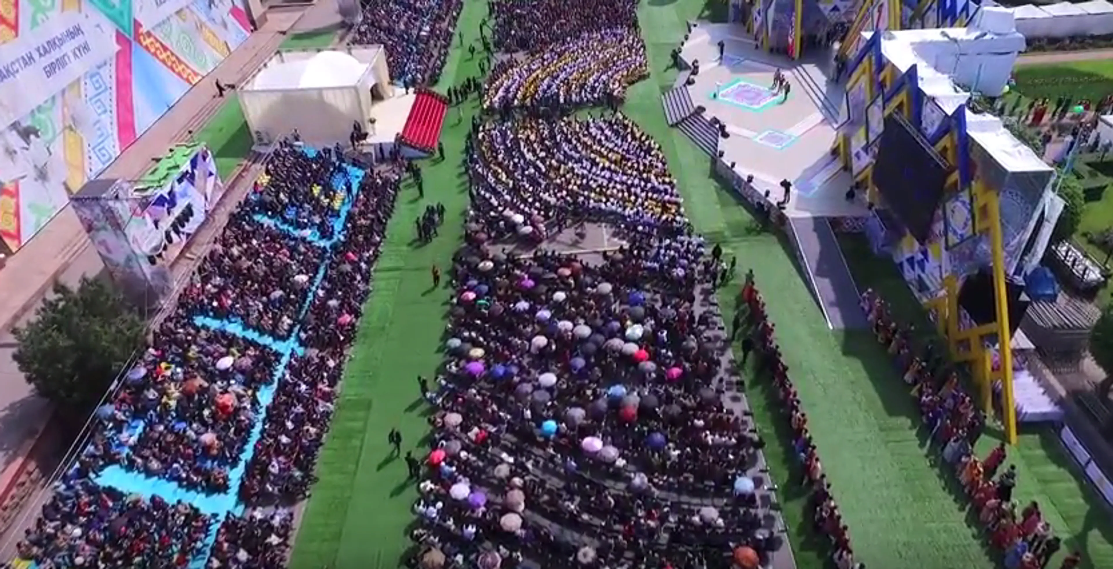 Капитал - Площадь «Астана» с высоты птичьего полета