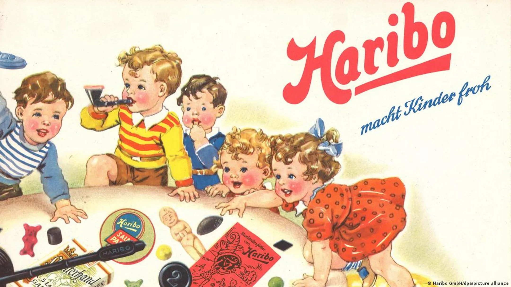 Реклама продукции Haribo 