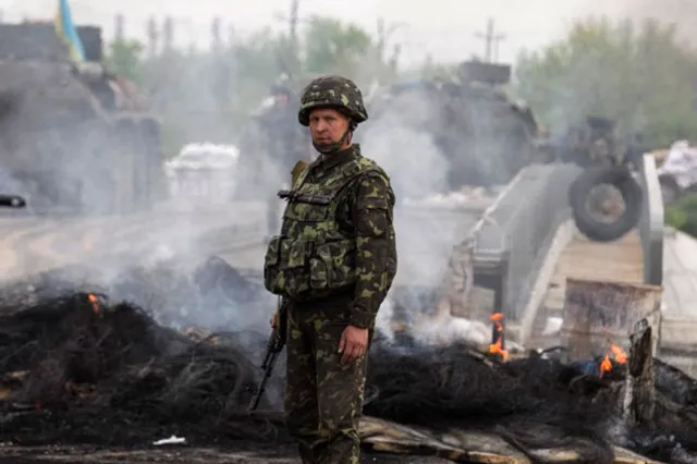 Украинские военные начали штурм Славянска