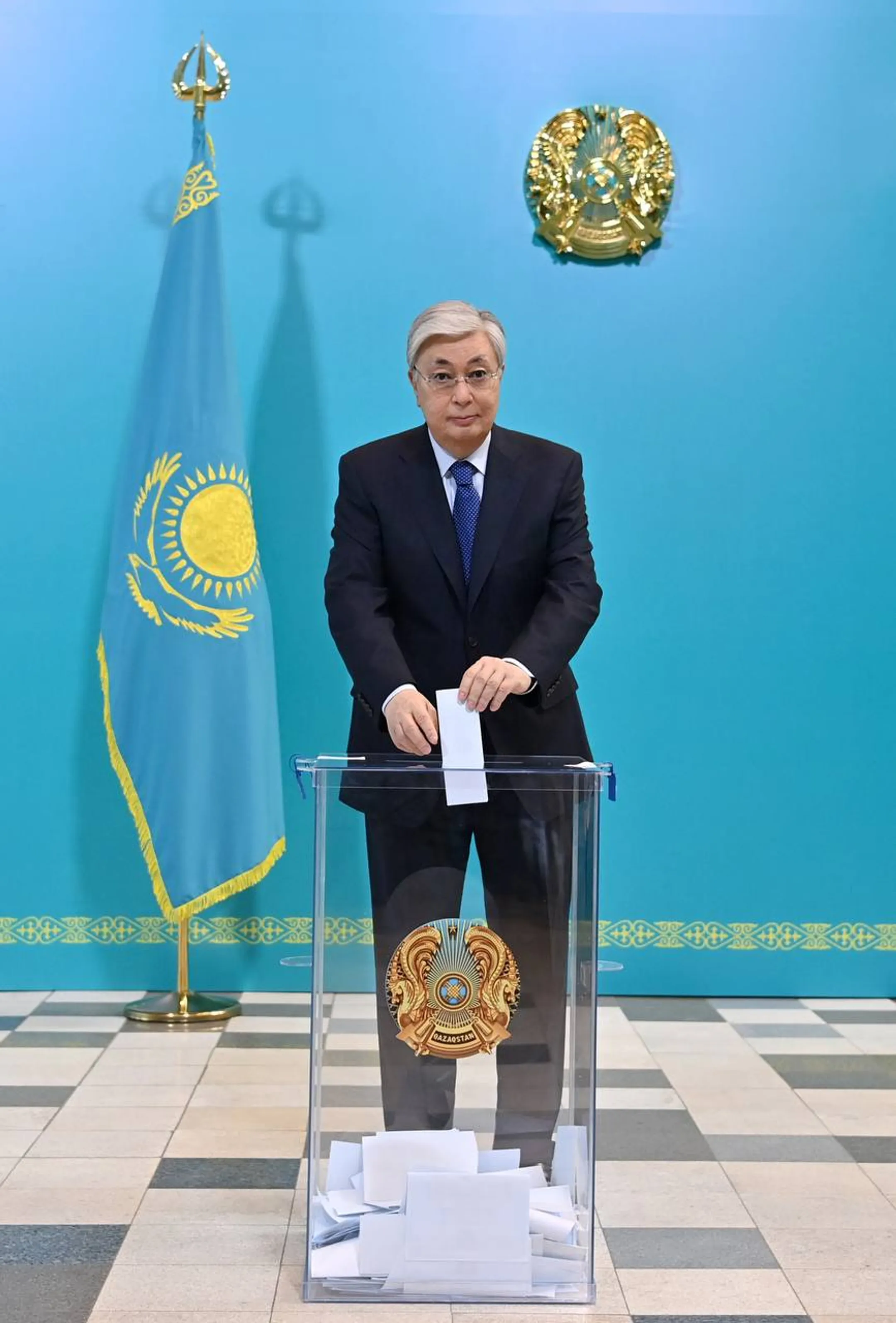 Касым-Жомарт Токаев проголосовал на референдуме - Image Kapital.kz