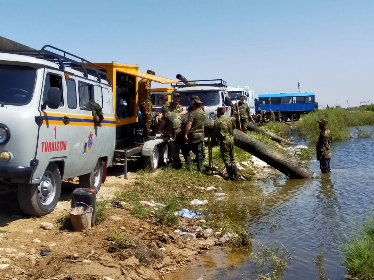 В Мактааральском районе откачено более 1 млн кубометров воды 302373 - Kapital.kz 