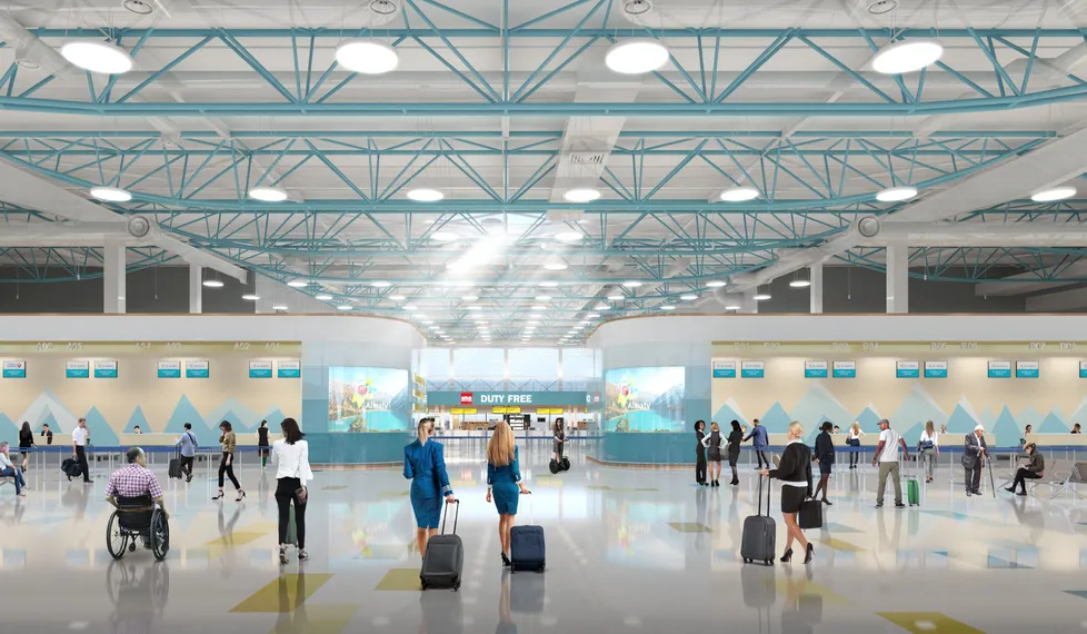 Капитал - Представлены эскизы нового терминала аэропорта Алматы