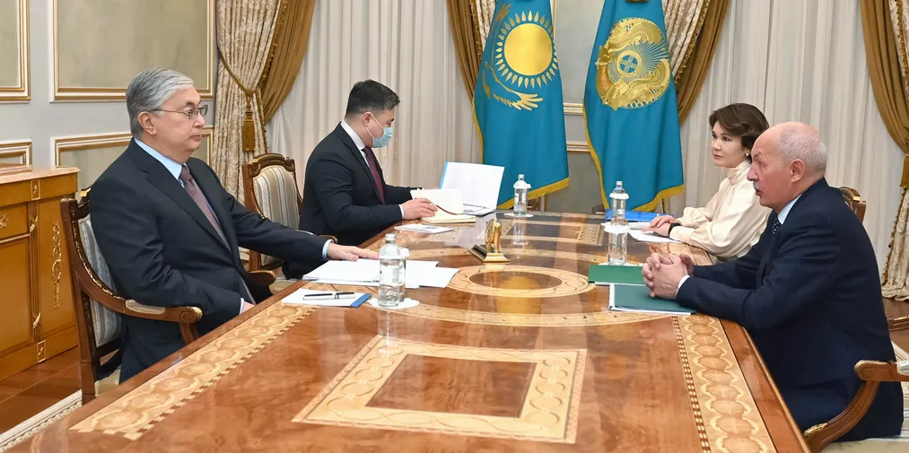 Капитал - Президент Касым-Жомарт Токаев встретился с руководством Группы Halyk