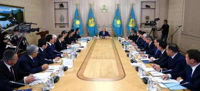 Нурсултан Назарбаев заслушал отчеты акимов и министров