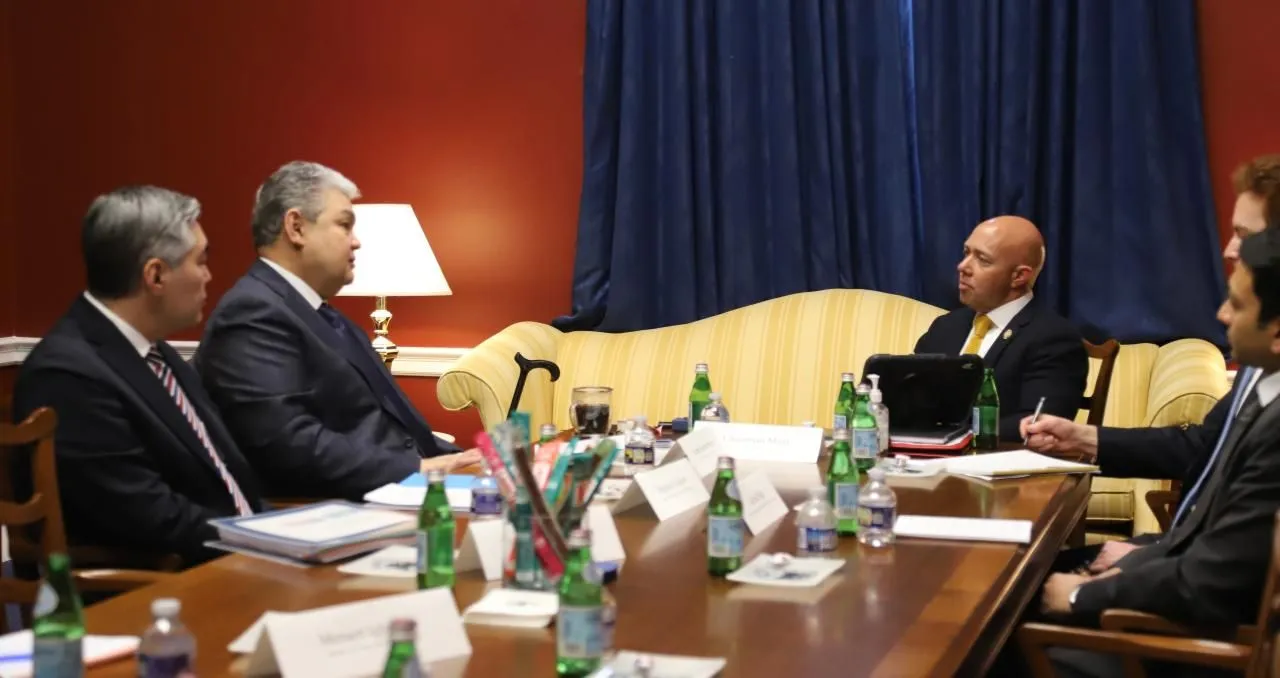 Ермек Кошербаев провел встречи с ключевыми членами Конгресса США