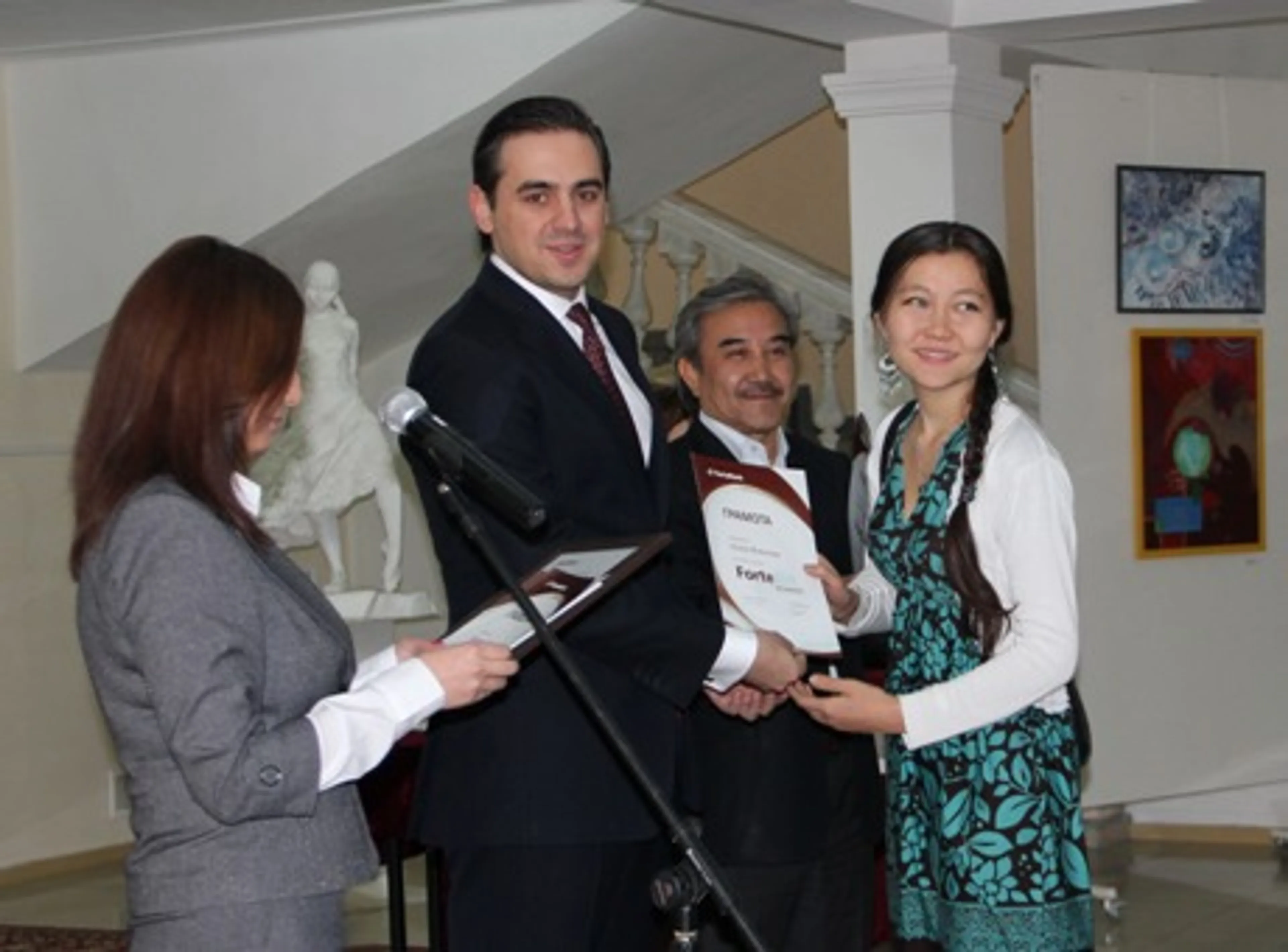 Капитал - $10 тыс. вручили победителю конкурса ForteArt