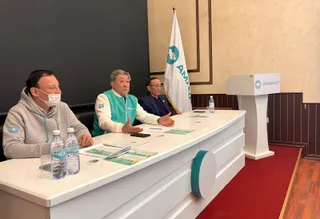 Капитал - В Астане ветеранам рассказали о предвыборной программе партии AMANAT