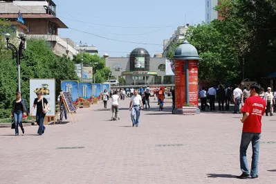 Движение на улицах Алматы перекрыто не будет