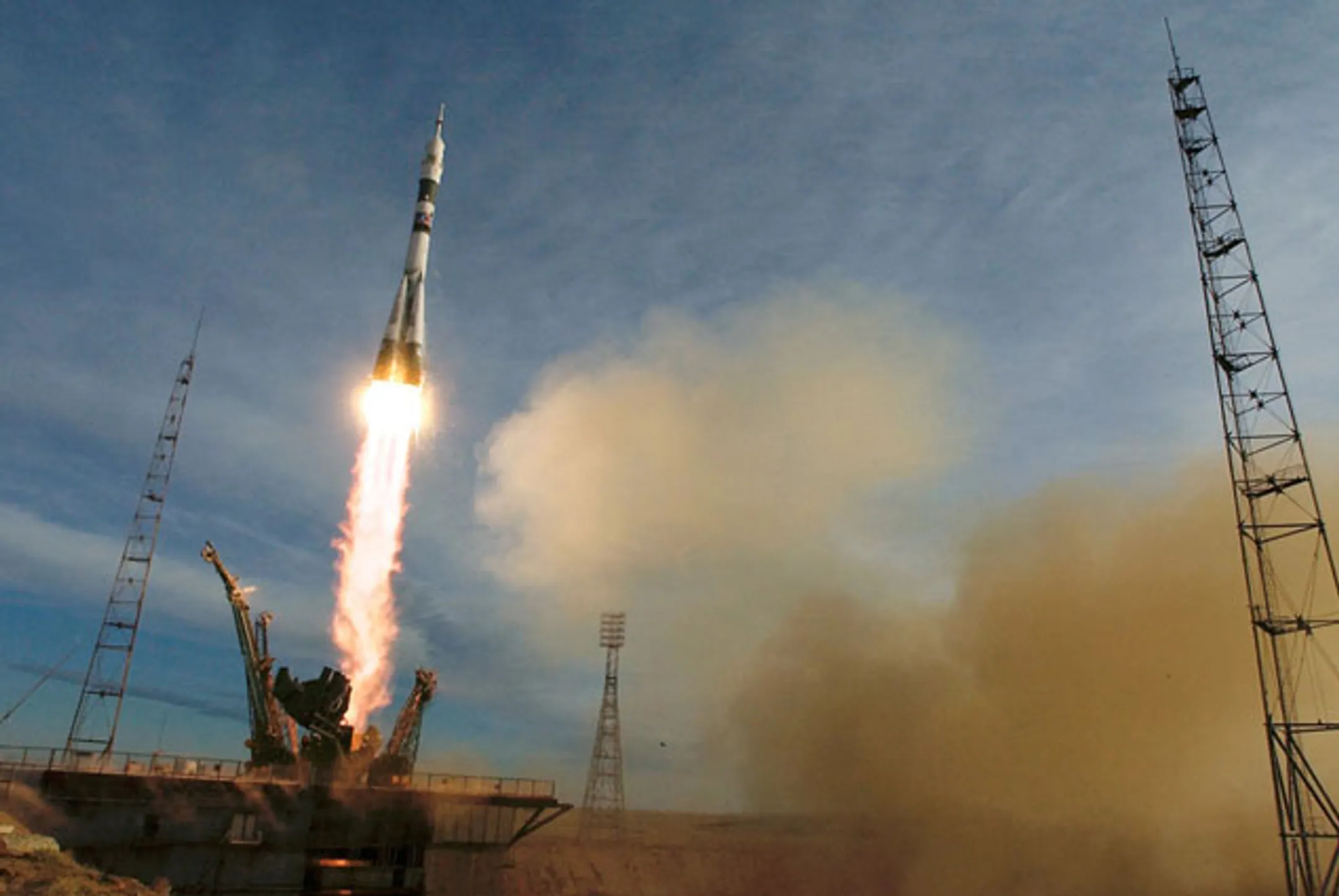 Союз пристыковался к МКС - Image Kapital.kz