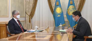 Капитал - Президент заслушал отчет главы Нацбанка