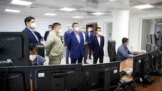 Капитал - Аскар Мамин ознакомился с  реализацией проекта Smart Aqkol