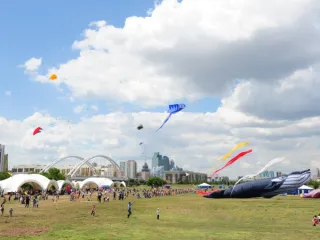 Капитал - В Астане прошел фестиваль воздушных змеев